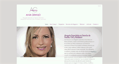 Desktop Screenshot of aniagranjo.com